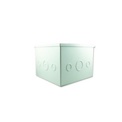 Caja Metalica de Paso  20cm x 20cm x 15cm Chapa Plastica  CE-20-20-15B
