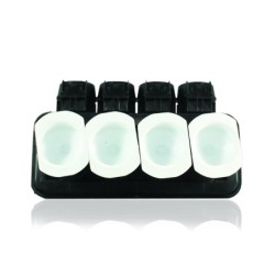 Barraje Premoldeado para Baja Tension Sumergible 500A  4 Puertos Juego x 1  14 AWG-350 KCMIL GPRT-350-4P/ E80847-000