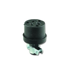 Toma CODELCA Caucho 15 AMP Con Polo  C011