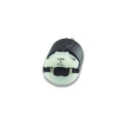 Clavija Aerea de Seguridad TURNLOK LEGRAND 15 AMP 250V 2F  mas  tierra L520P