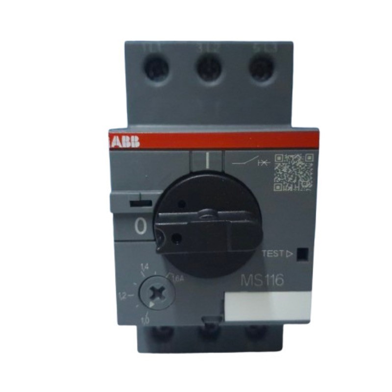 Guardamotor ABB Tipo MS116   1 0-1 6A  230V  50KA   1SAM250000R1006
