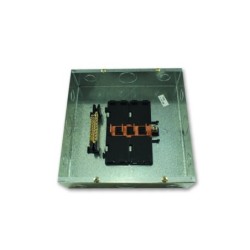 Tablero TERCOL Monofasico Con Puerta Plastico 8 Circuitos 95A Galvanizada TTP8MG