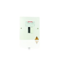 Tablero TERCOL Monofasico Sin Puerta 2 Circuitos 75A Blanco  TE2M