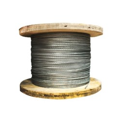 Cable Acerado para Retenida 3/8 Galvanizado