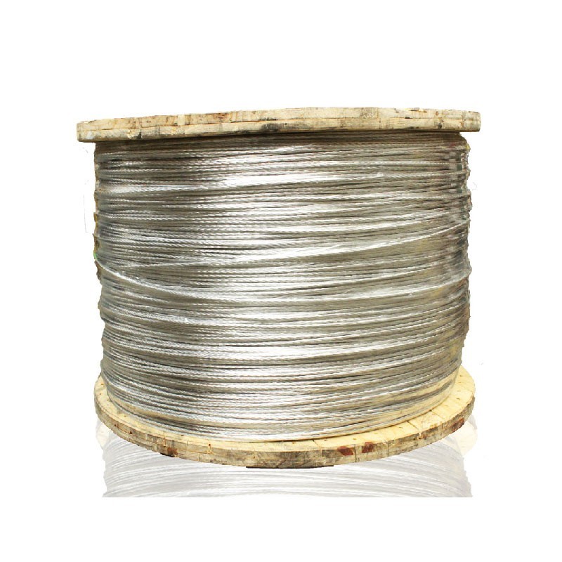 Cable Desnudo No  1/0 AWG ACSR Aluminio nucleo Acero