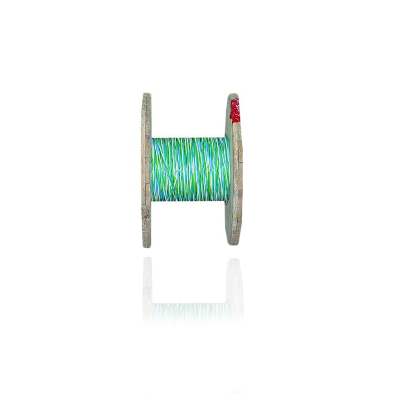 Cable Trenzado No.    12 AWG Cobre HFFR Libre Halogenos Color  Verde  Blanco  Fase Azul 31352612101