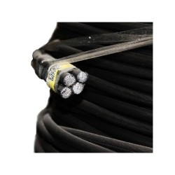 Cable Multiplex Cuadruplex 3 x 2  +  1/0  Aluminio ACSR