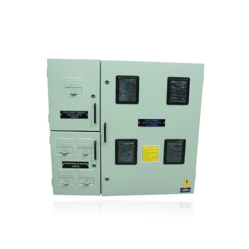 Caja Contador Trifasica Horizontal para 4 Medidor 75X81X18