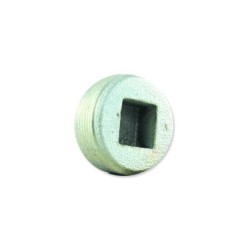 Tapon CROUSE HINDS de  3-4 Pulg Rosca Cuadrante interno en Hierro PLG25