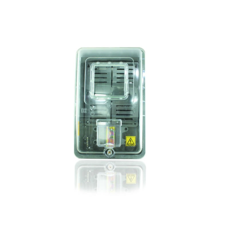 Caja Contador Polifasico 1 Medidor 39 8x24 4x1 cm Riel