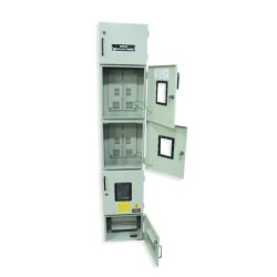 Caja Contador Trifasica Vertical para 3 Medidor  155X30X18