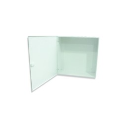 Caja Metalica de Paso  22cm x 17cm x 8.6cm Chapa Plastica