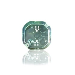 Caja Metalica Galvanizada Octagonal para Roseta 33720 E X