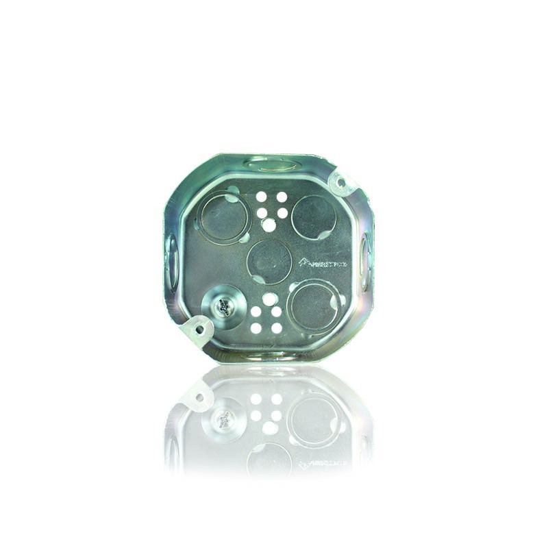 Caja Metalica Galvanizada Octagonal para Roseta 33720 E X