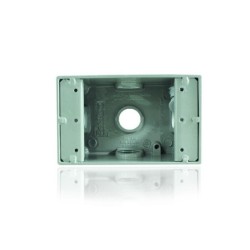 Caja Fundicion Aluminio 5800 con salida   1-2 pulgada  5 Huecos