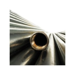 Tubo Metalico IMC Conduit Galvanizado de 1 1/2 Pulgadas x 3 mts Con Union
