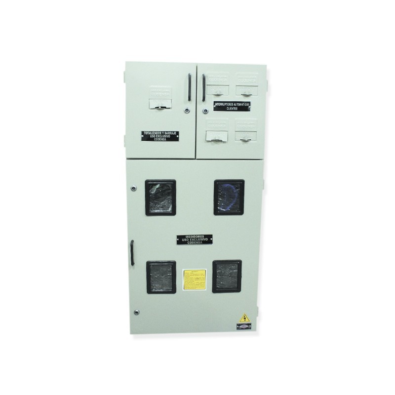 Caja Contador Trifasica Vertical para 4 Medidor 112X54X18