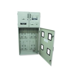 Caja Contador Trifasica Vertical para 4 Medidor 112X54X18