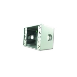 Caja Fundicion Aluminio 5800 con salida   1-2 pulgada  3 Huecos