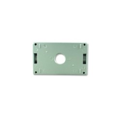 Caja Fundicion Aluminio 5800 con salida   1-2 pulgada  3 Huecos