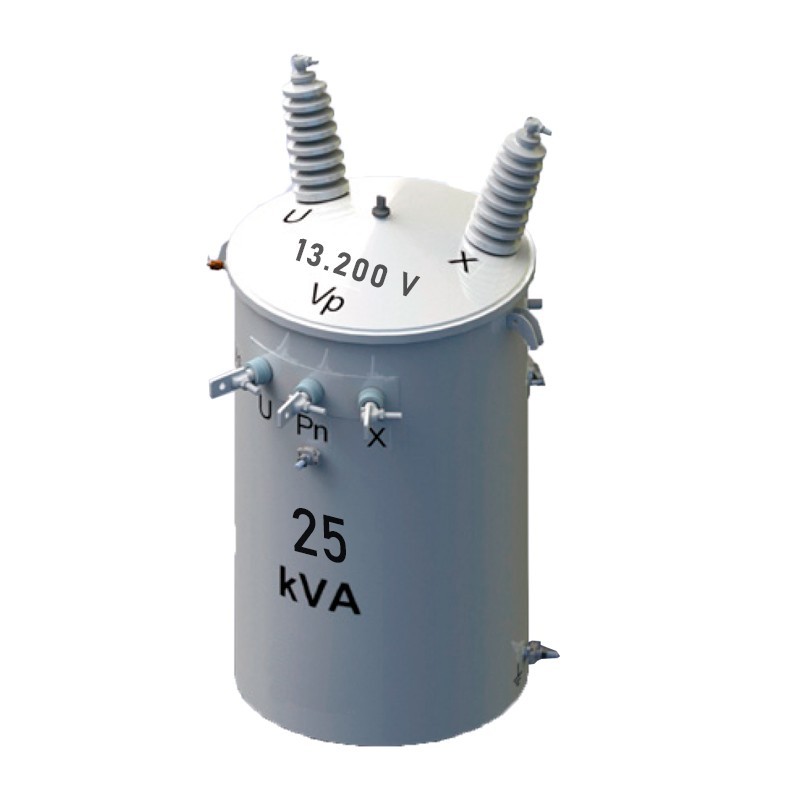Transformador Monofasico en Aceite de 25 KVA-13.200 v-120-240 v  496081