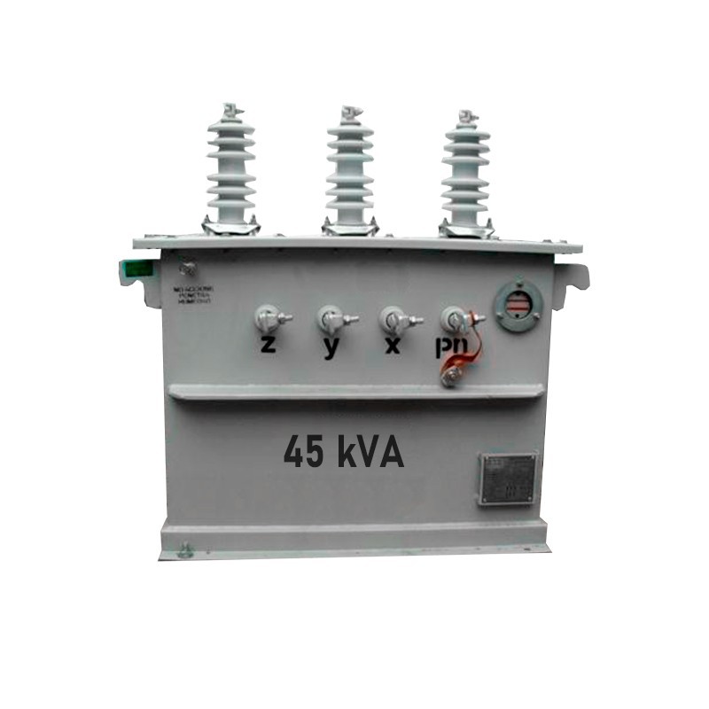 Transformador Trifasico en Aceite 45 KVA-13.200 v-220-127 v