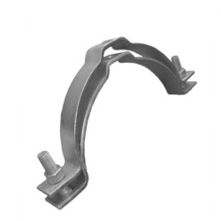 Abrazadera o Collarin de 2  Dos Salidas 10.5 - 11.5 Platina  1/4 Pulgada 260 mm   CL 2603