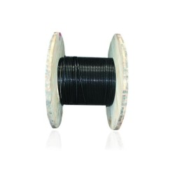 Cable Aislado No     2 AWG Cobre HFFR Libre Halogenos Color Negro 10034360