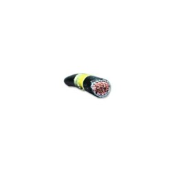 Cable Aislado No     2 AWG Cobre HFFR Libre Halogenos Color Negro 10034360