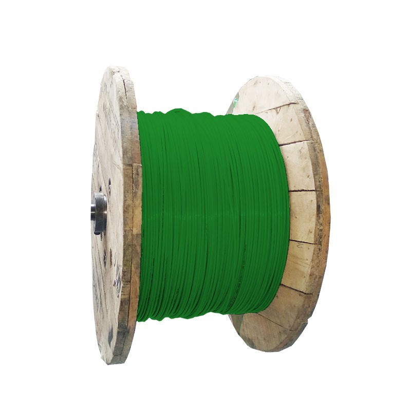 Cable Aislado No     6 AWG Cobre HFFR Libre Halogenos Color Verde 31352610405