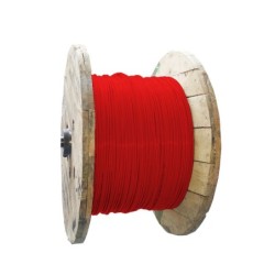 Cable Aislado No     8 AWG Cobre HFFR Libre Halogenos Color Rojo 10033629