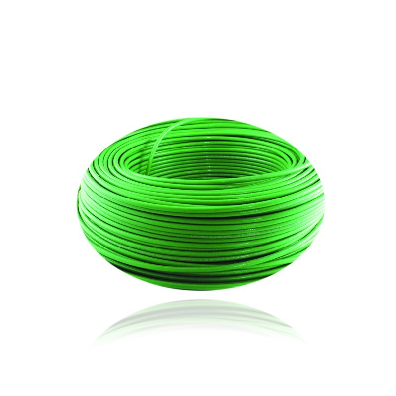 Cable Aislado No    10 AWG Cobre THHN Color Verde  31353101005 Cortas de 50 Metros