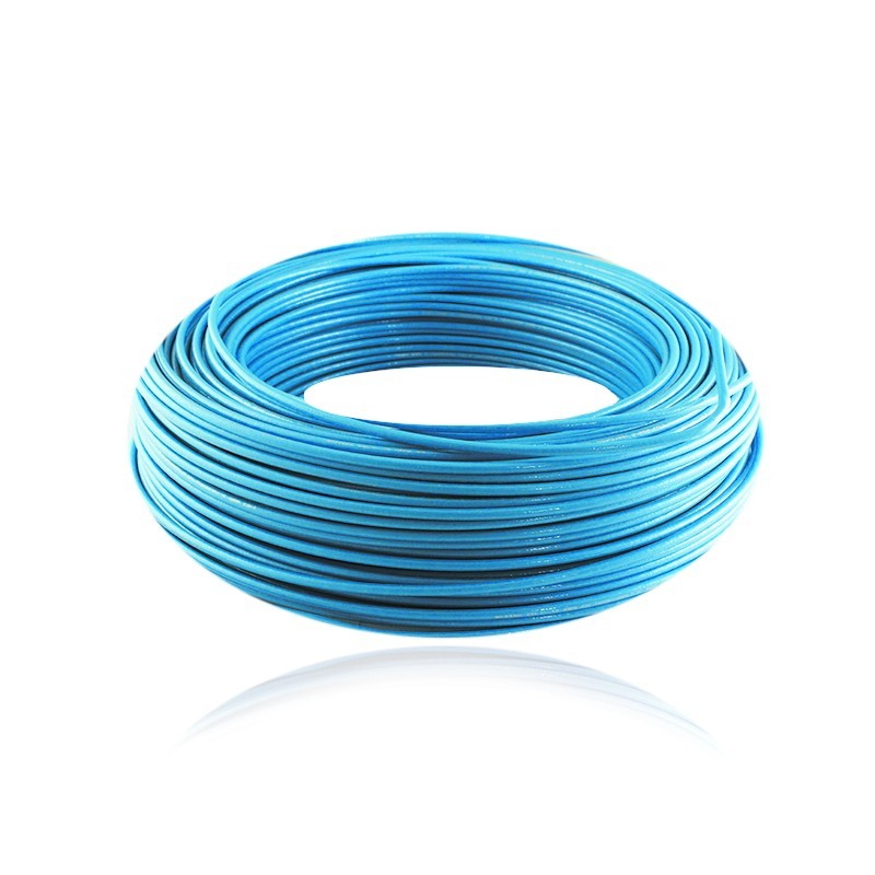 Cable Aislado No    12 AWG Cobre HFFR Libre Halogenos Color Azul 10034156 Cortas de 50 Metros
