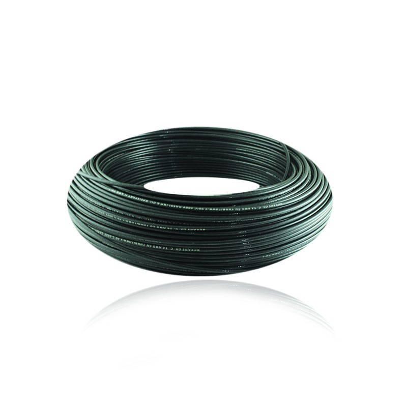 Cable Aislado No    14 AWG Cobre THHN Color Negro  31353060001 Cortas de 50 Metros