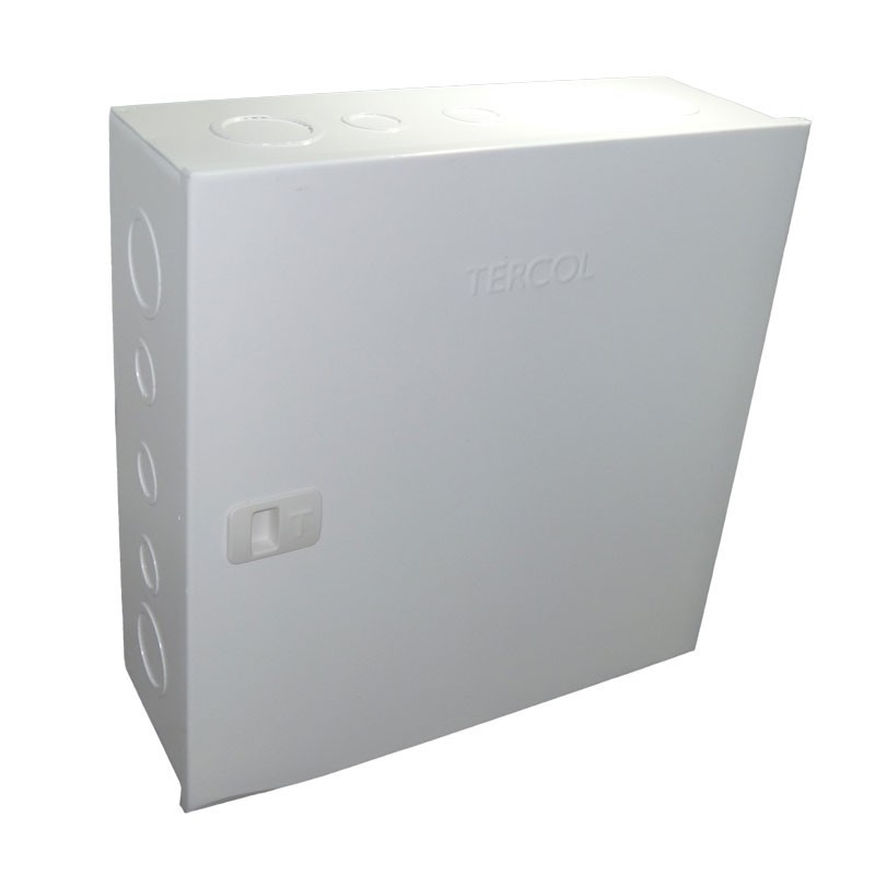 Caja Metalica de Paso  30cm x 30cm x 10cm Chapa Plastica