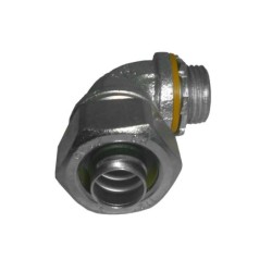 Conector Coraza A Prueba Liquidos Curvo 1-2 Hierro  LT5090