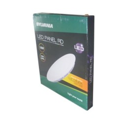 Panel Led 18W Redondo Incrustar-Bala 8 Pulgadas 22.5cm x 22.5cm 3000K WW Luz Amarilla  P2461333
