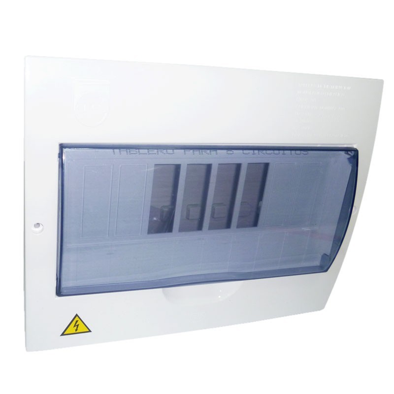 Tablero Bifasico Para Breaker Enchufable6 Circuitos Al-Cu 75A  PT730002B