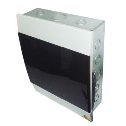Tablero TERCOL Monofasico Con Puerta 12 Circuitos 95A Galvanizado   TTP12MG