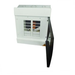 Tablero TERCOL Monofasico Con Puerta 12 Circuitos 95A Galvanizado   TTP12MG