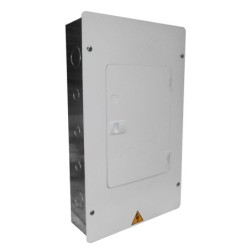 Tablero TERCOL Trifasico Con Puerta 18 Circuitos 125A Galvanizado      TP318-125G