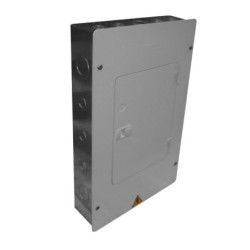 Tablero TERCOL Trifasico Con Puerta 18 Circuitos 125A Galvanizado      TP318-125G