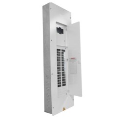 Tablero Trifasico Tercol 36 Circuitos 225A Galvanizado  Con Puerta Cerrada y Espacio para Totalizador TRP336TG
