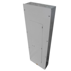 Tablero Trifasico Tercol 36 Circuitos 225A Galvanizado  Con Puerta Cerrada y Espacio para Totalizador TRP336TG