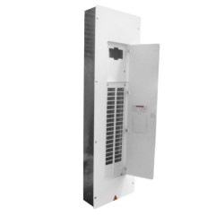 Tablero Trifasico Tercol 42 Circuitos 225A Galvanizado  Con Puerta Cerrada y Espacio para Totalizador TRP342TG