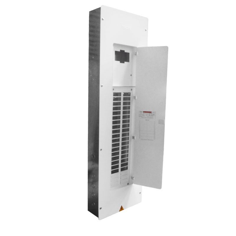 Tablero Trifasico Tercol 42 Circuitos 225A Galvanizado  Con Puerta Cerrada y Espacio para Totalizador TRP342TG