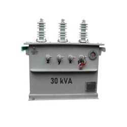 Transformador Trifasico en Aceite de  30 KVA-13.200 v-220-127V
