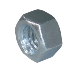 Tuerca Hexagonal 3-8 Galvanizada - Rosca Estandar para Fijaciones Metalicas
