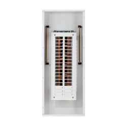 Tablero TERCOL Bifasico Con Espacio Totalizador - Puerta Cerrada 36 Circuitos 225A - TRP236T