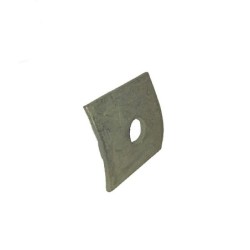Arandela Cuadrada Curva 2 x 2 5/8  X 1/8